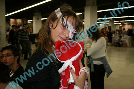 fille blesse